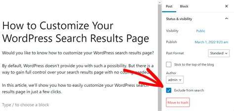 customize wordpress search results page|How to Customize Your WordPress Search Results .
